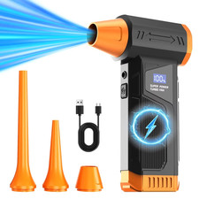Leistungsstarkes tragbares elektrisches Mini-Luftgebläse 150.000RPM 3 Geschwindigkeiten und LED