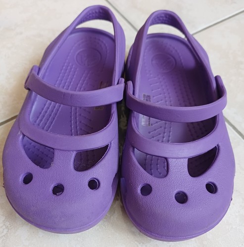 Crocs lila baden strand - c8,