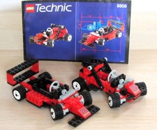 ZWEI  FAHRZEUGE - Lego TECHNIK 8808 Formel 1, Racer von 1994 mit Bauanleitung