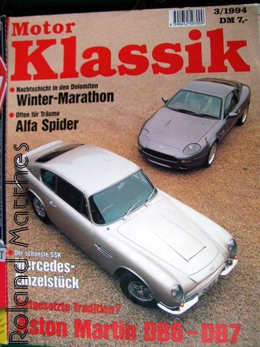 Motor klassik aston - klassik, 3-94+aston