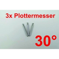 3x Plottermesser 30° für