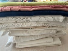 Tischdecken Tafeltischdecken ca 10kg mind. 20 Stück Läufer auch DDR Stoff Nähen 