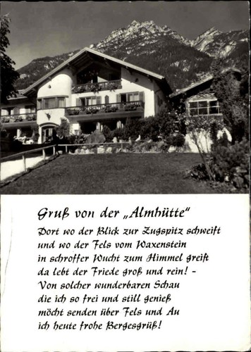 1970 stempel almhütte - stempel,