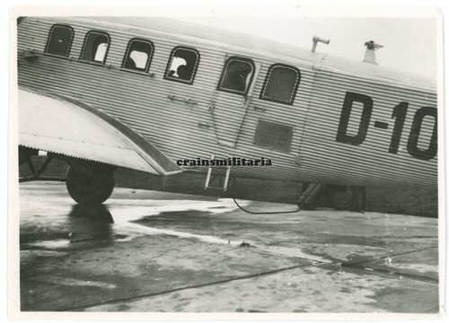 Orig foto junkers flugzeug - orig.,