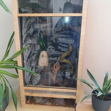 terrarium 120x60x60 Mit Felswand Selber Gemacht