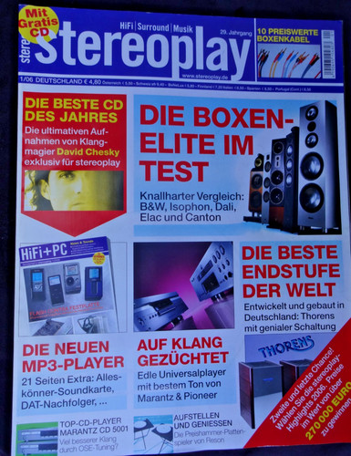 Stereoplay thorens tem - 1/06,thorens,