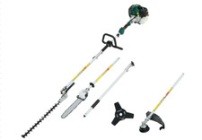 Parkside 4in1 Benzin Sense Rasentrimmer Freischneider Heckenschere Entaster