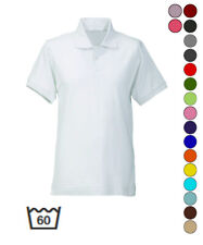 Poloshirt 60°C waschbar unisex Arbeitsshirt T-Shirt mit Kragen Herren u. Damen