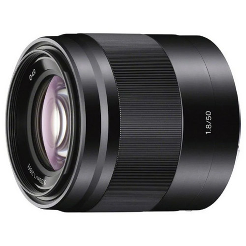 Sony sel50f18 objektiv schwarz - sony,