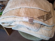 2  Decken + 2 Kissen MERINO DE