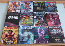 US-PREVIEWS 2023 komplett / Diamond Comics Distribution