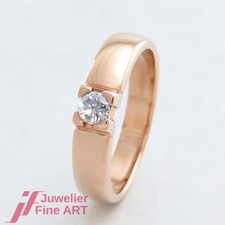 CHRIST Ring - Solitär - mit 1