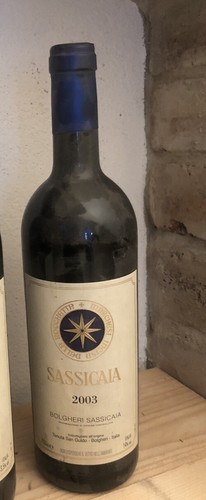 Rarität sassicaia wein - sassicaia,