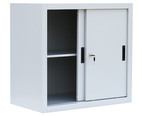 Stahl aktenschrank montiert - stahl,