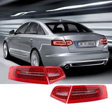Passt für Audi A6 C6 2009-2011 Schlussleuchte Links+Rechts Heckleuchte Rücklicht