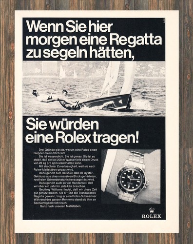 Rolex submariner reklame - -,