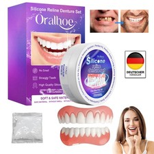 2X Prothese Zahnersatz Falsche