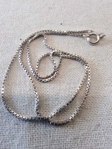585 weißgoldkette fbm - 585,