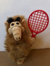 ALF als Tennisspieler - Bully ALF Klemmfigur Klammerfigur Klemmtier Plüsch Figur