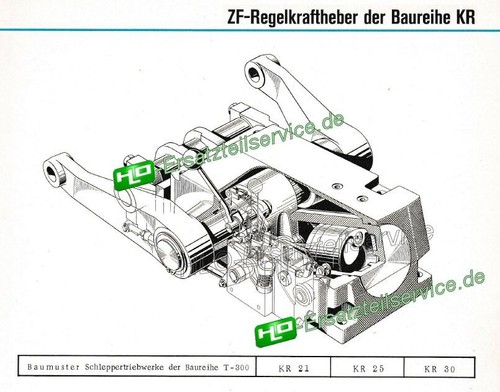 Dichtsatz zf kraftheber - zf,