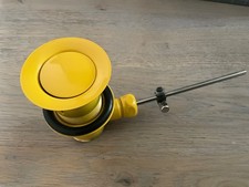 Hansgrohe Axor Uno  Ablaufgarnitur Waschtisch oder Bidet in Gelb, 80-90er Jahre