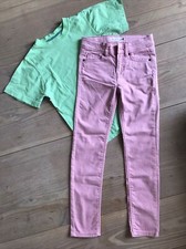 Skinny Röhrenjeans H&M Rosa