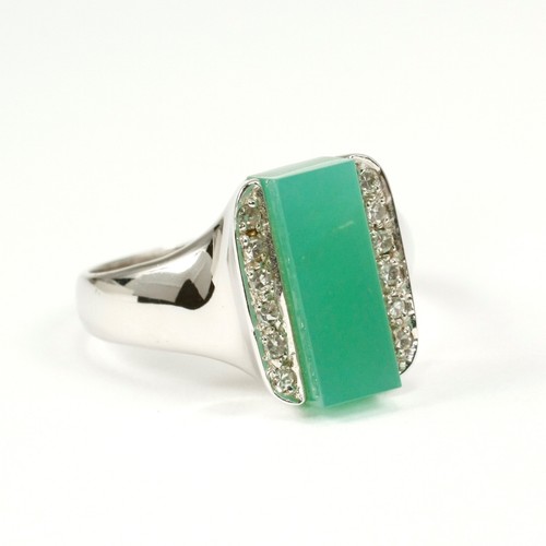 Ring 585 weissgold karat - ring,