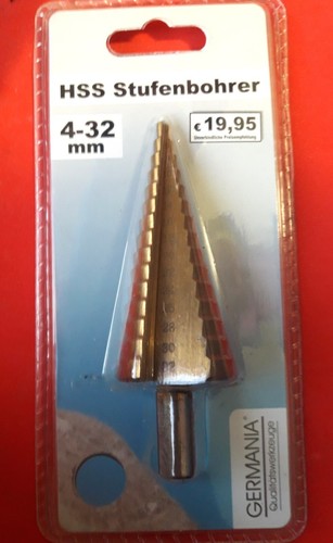 Hss stufenbohrer 32mm - hss,