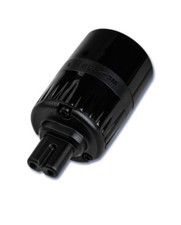 Wattgate 340 evo C7 Cryo schwarz Kaltgerätbuchse 340 IEC WattLock Kabel bis 19mm