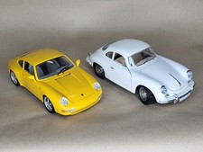 Bburago Porsche 911 Carrera und Porsche 356 Modellautos 1:18 Sammlerstücke