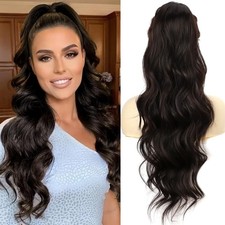 Lockiger Pferdeschwanz Clip