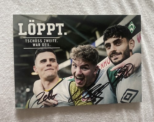 Werder autogrammkarte - ak,