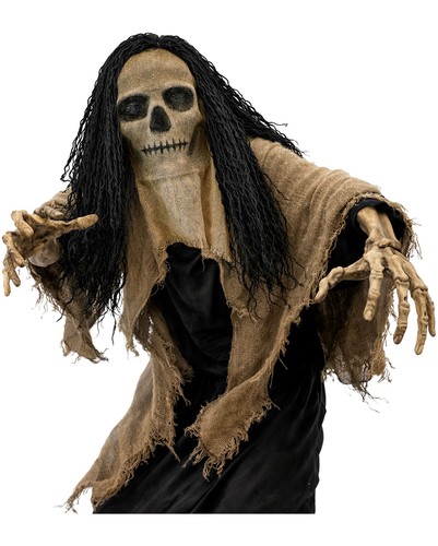 Totenkopf maske mit kapuze - kapuze, &