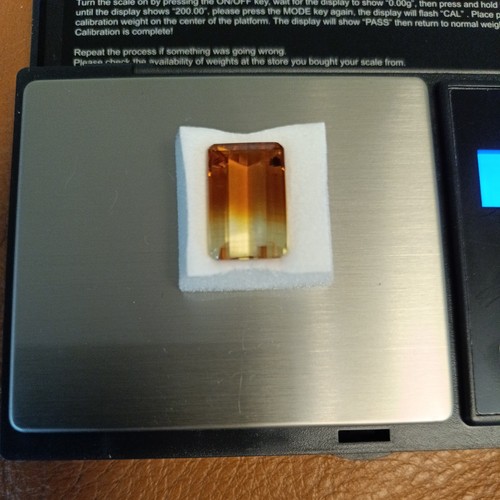 Rauchquarz zweifarbig 65ct - rauchquarz, 13,65ct