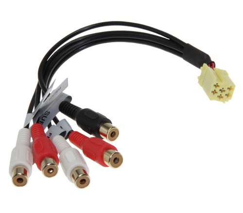 Line out cinch adapter - line,