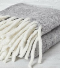 Wolldecke / warme Wohndecke /