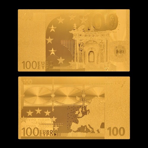 Euro gold banknoten - euro,