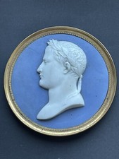 Der Junge Napoleon Plakette Wedgwood Porzellan Gerahmt Jasperware Empire 1830