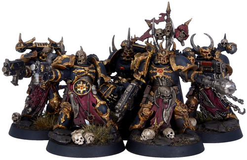 Warhammer 40k black legion - warhammer,