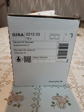 Verkaufe 5x Gira 2-fach Rahmen