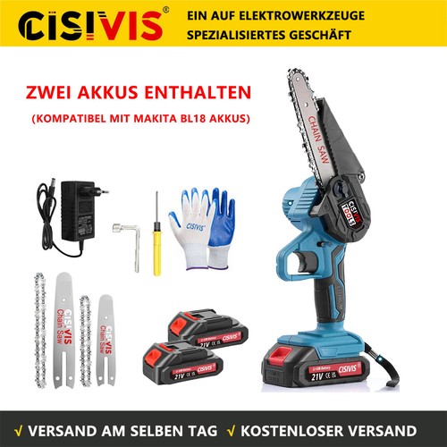 Mini akku kettensäge zoll - kettensäge,