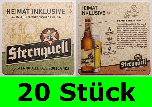Stück bierdeckel - 20,