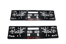 2x Original Audi Sport "SET"