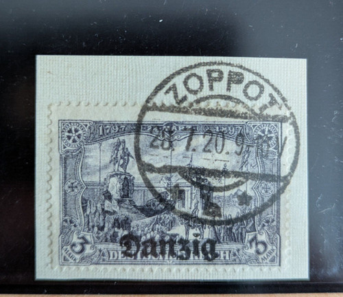 Danzig 13b 1920 gest - danzig, 1920,