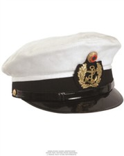 BW Bundeswehr Mütze Marine Schirmmütze Bootsmaat Orginal Kapitänsmütze gebr.