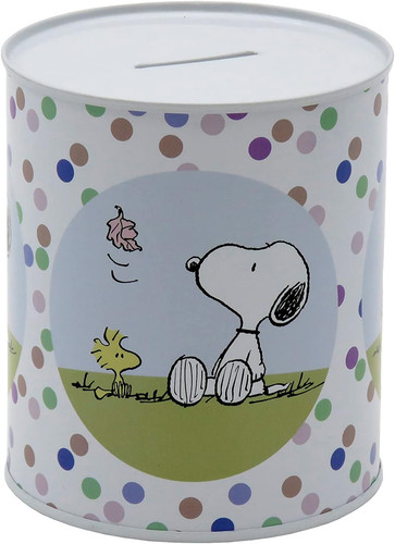 Snoopy spardose aus metall - spardose,