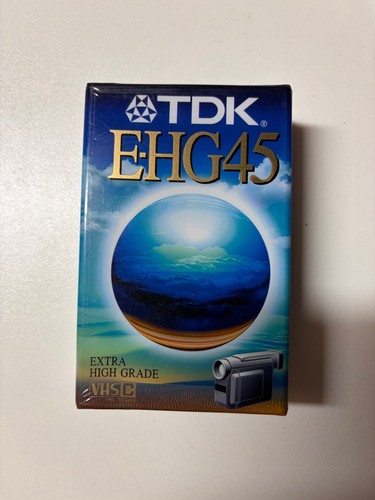 Tdk hg45 vhs - vhs-c, kassette