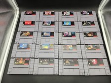 Super Nintendo SNES Spiele Sammlung US/J-NTSC Final Fantasy 2 3 Super Mario 