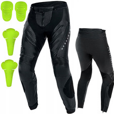 Motorrad Hose | REBELHORN VELOCE CE | Motorradhose mit Protektoren Leder