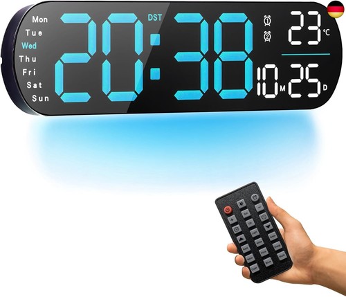 Digitale wanduhr zoll - digitale,
